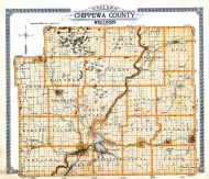 Outline Map, Chippewa County 1920